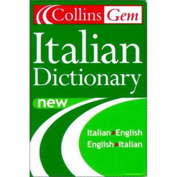 Pre-Owned Collins Gem Italian Dictionary, 5e (Paperback) 0004724119 9780004724119