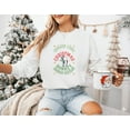 thumbnail image 1 of Italian Donkey Holiday Song Funny Festive Cheer Cozy Sweatshirt, up to size 5XL, 1 of 2