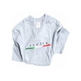 thumbnail image 1 of Italian Embroidered Shirt Large Light Grey, 1 of 1