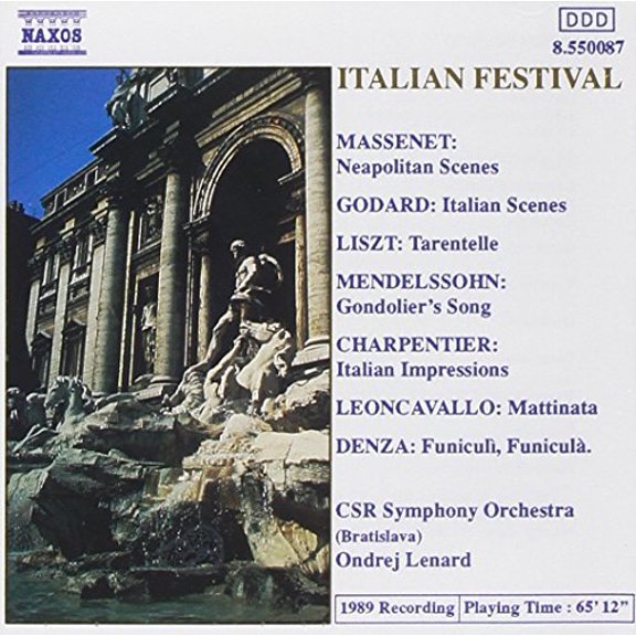 Italian Festival (Lenard, Slovak Radio Symphony Orchestra) CLASSIC VARIOUS (CD)