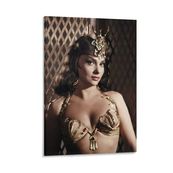 Italian Film Actresses Gina Lollobrigida Poster (4) Canvas Art Poster and Wall Art Picture Print Modern Family bedroom Decor Posters 12x18inch(30x45cm)