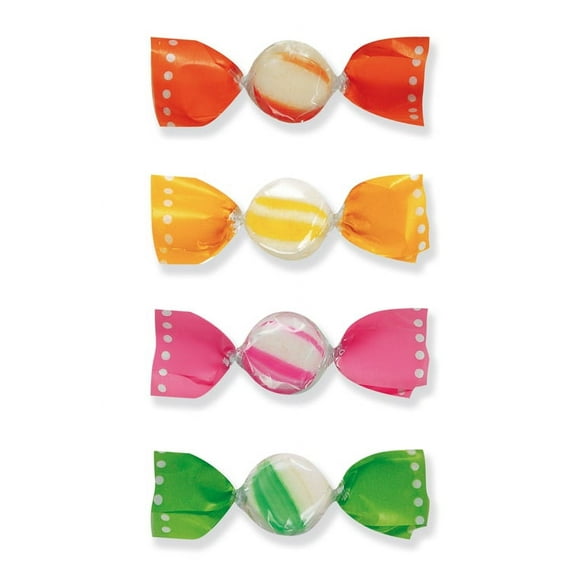 Italian Fizzy Fruit Mix Semi-Hard Candy (Bye Frizzante) (3 Lbs)