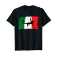 thumbnail image 1 of Italian Flag Football Soccer Italy Italia Flag Retro Vintage T-Shirt Men Women Casual Vintage T-Shirt, 1 of 5