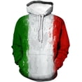 thumbnail image 1 of Italian Flag Hoodie 3D Printing Casual Sweatshirt Pullove, 1 of 4