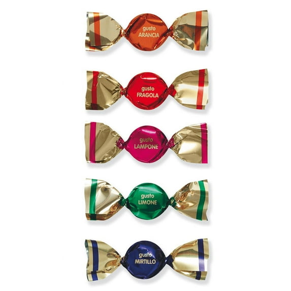 Italian Fruit Mix Mini Hard Candy (Bye Frutta) (3 Lbs)