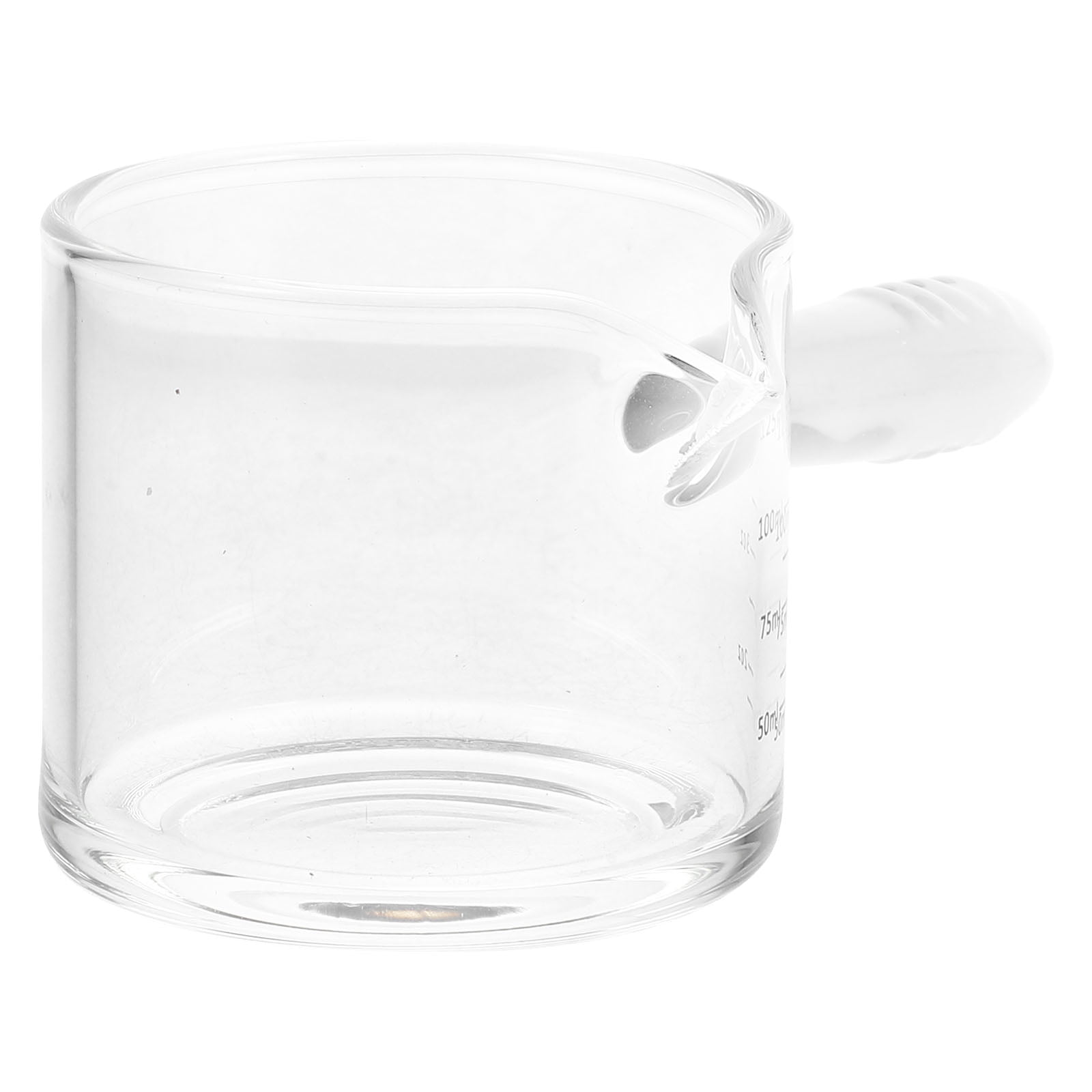 Italian Glass Coffee Cup Small Milk Ounce Measuring Cups Juice Jug Mini