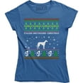 thumbnail image 1 of Italian Greyhound Dog Christmas Funny Animal Lover Xmas Gift Ugly T-Shirt, 1 of 4
