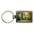 thumbnail image 1 of Italian Greyhound Dog Photo Metal Rectangle Keychain, 1 of 7