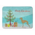thumbnail image 1 of Italian Greyhound Merry Christmas Tree Machine Washable Memory Foam Mat, 1 of 2