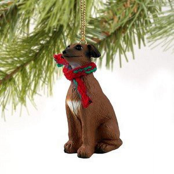  Tree Buddees Pet Puppy's First Christmas Bone Present Dog  Ornaments (Black Lab) : Home & Kitchen