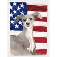 thumbnail image 1 of Italian Greyhound Patriotic Flag - Garden Size, 1 of 1