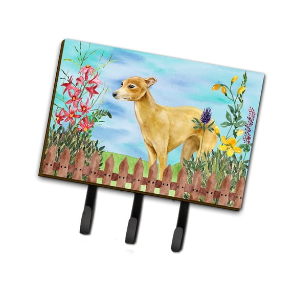 Italian Greyhound Spring Leash or Key Holder