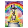 thumbnail image 1 of Italian Greyhound St Patrick's Day House Flag 28 in x 40 in, 1 of 7