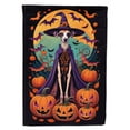 thumbnail image 1 of Italian Greyhound Witchy Halloween Garden Flag 11.25 in x 15.5 in, 1 of 34