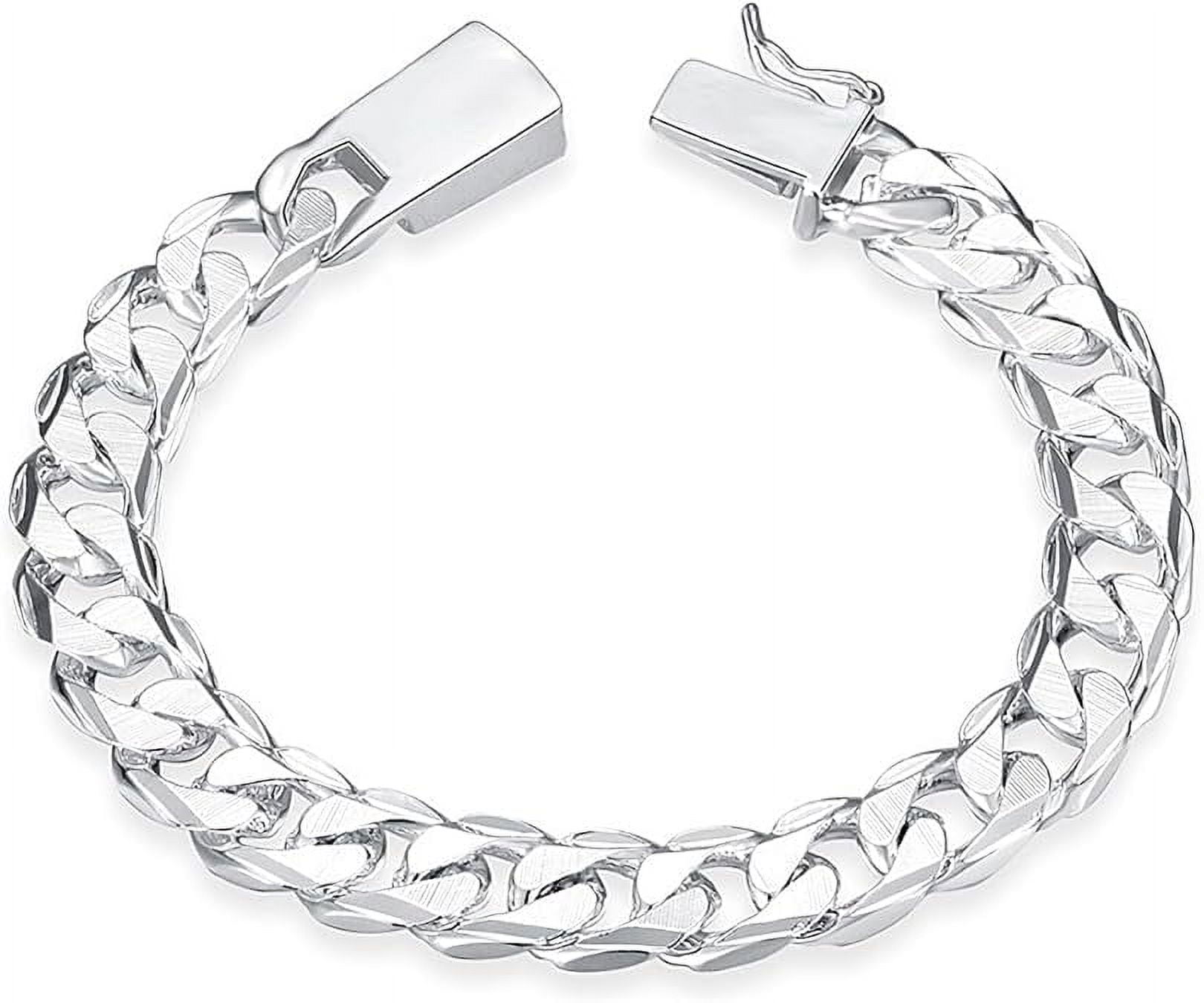 Meilanduo 925 Sterling Silver Lucky Dice Pendant Design Cable Chain Necklace Thin ＆ Sturdy 18