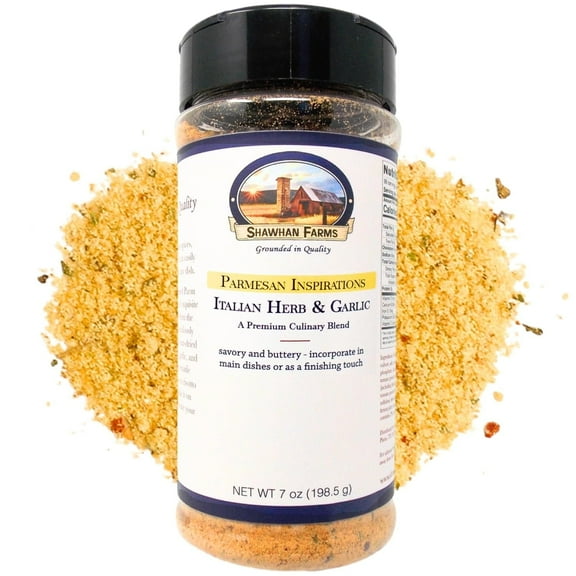Italian Herb and Garlic Parmesan Seasoning Topper | Shawhan Farms