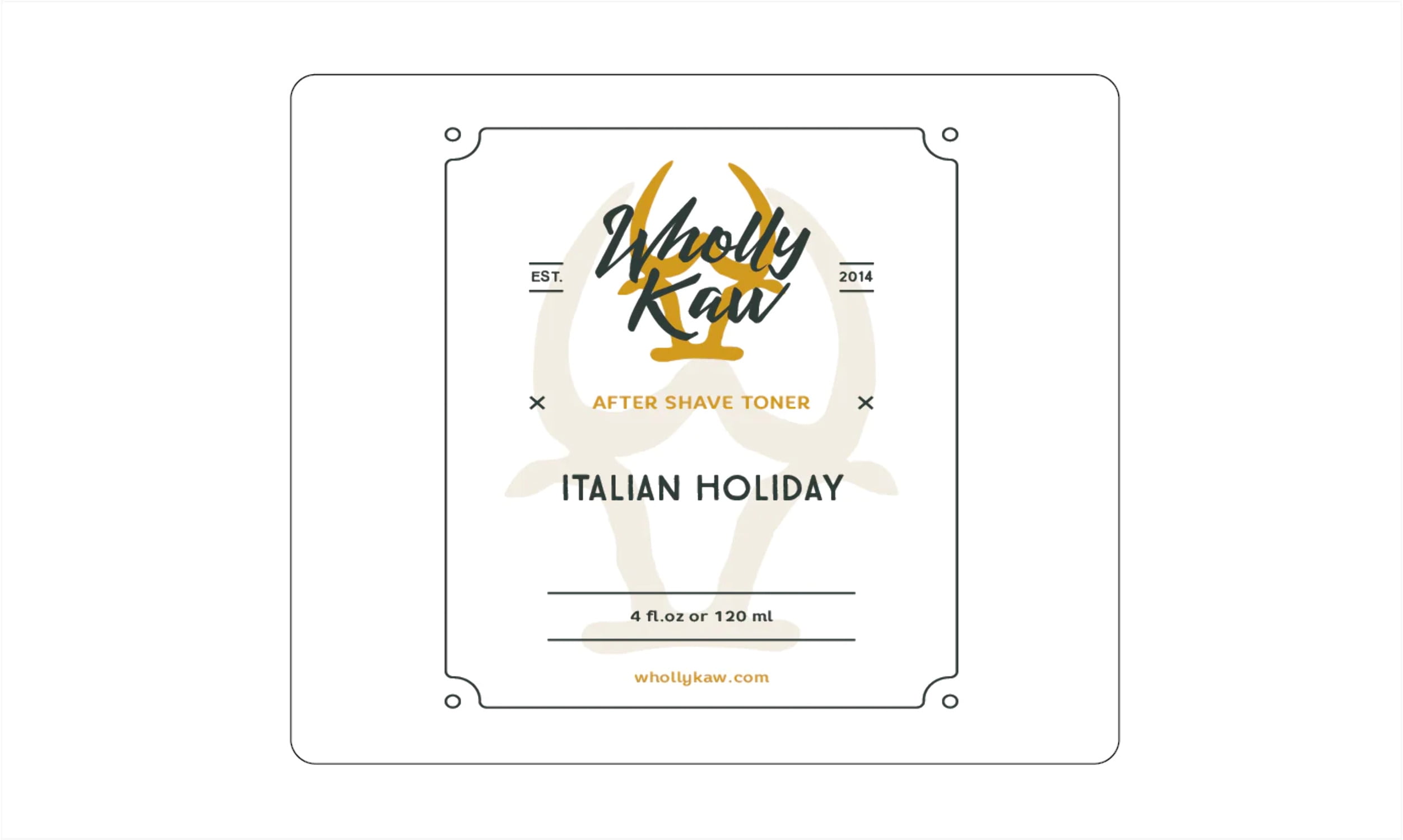 Italian Holiday After Shave Toner