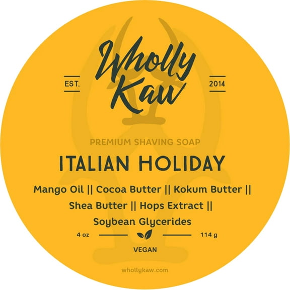 Italian Holiday Shaving Soap