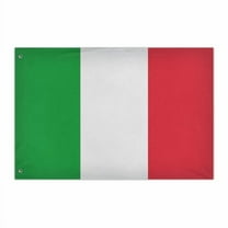 Italian Italy Flag 3x2 Ft Double Sided Outdoor National-Flags Polyester Material with 2 Metal Grommets