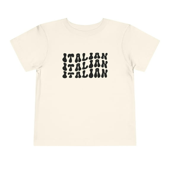 Italian Italy Pride Toddler Shirt Gifts Boy Girl Size 2T-5T