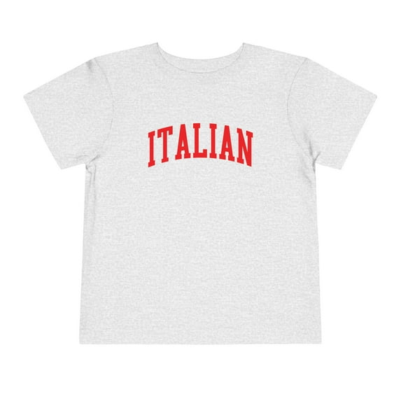 Italian Italy Toddler Shirt Gifts Boy Girl Size 2T-5T