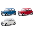 thumbnail image 1 of Italian Job Mini Cooper Diecast Car Package - Three 1/64 Scale Diecast Model Cars, 1 of 4