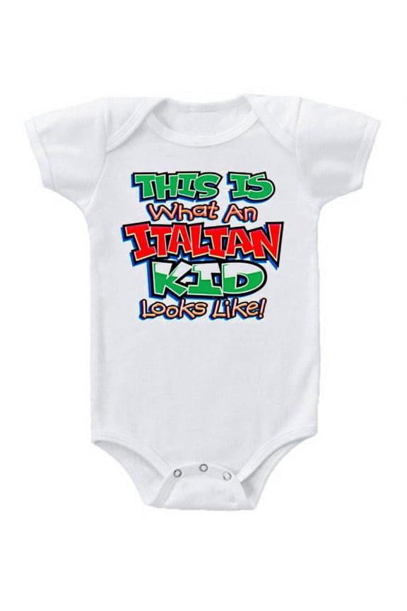 Italian Kid One Piece Baby Bodysuit