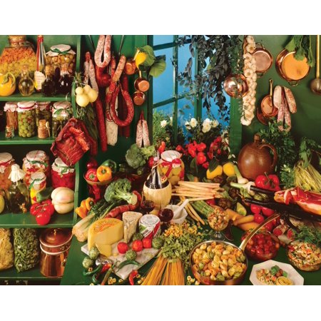 Springbok 500 Piece Italian Kitchen Jigsaw Puzzle for Adults - Made in USA