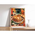 thumbnail image 1 of Italian Lasagna Kitchen Food Poster, Unframed Paper Poster 16x20in, 1 of 4