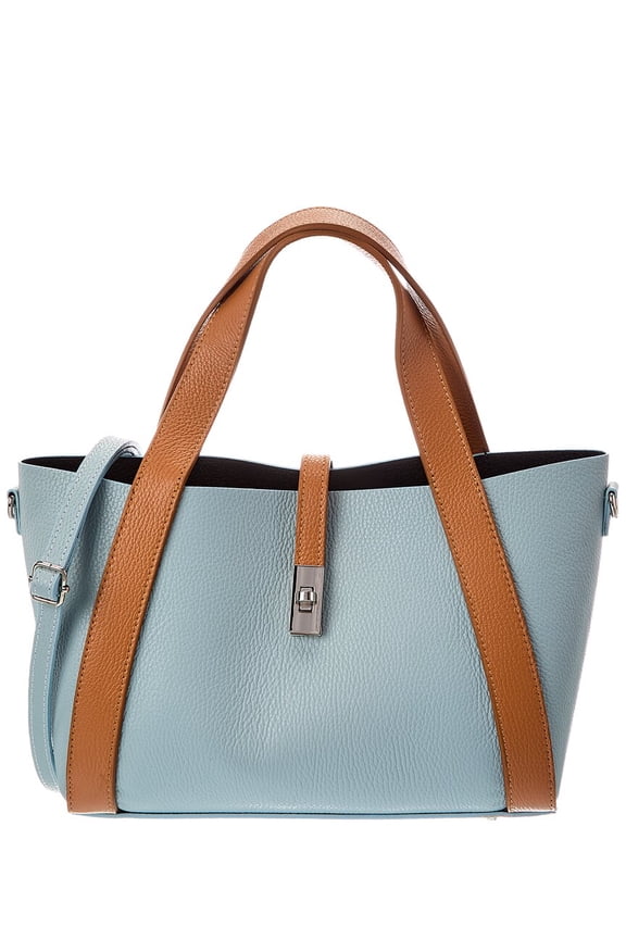 Cleo Leather Top Handle Bag