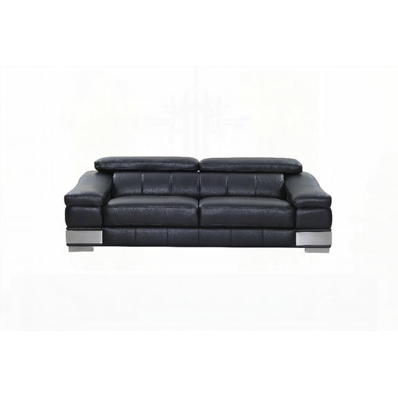 Modern Italian Leather Three-Seater Sofa 2208075cm (Waterproof & Sturdy)