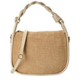 thumbnail image 1 of Italian Leather Top Handle Satchel, White, 1 of 4