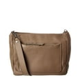 thumbnail image 1 of Italian Leather Tote, Brown, 1 of 4