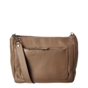 Italian Leather Tote, Brown