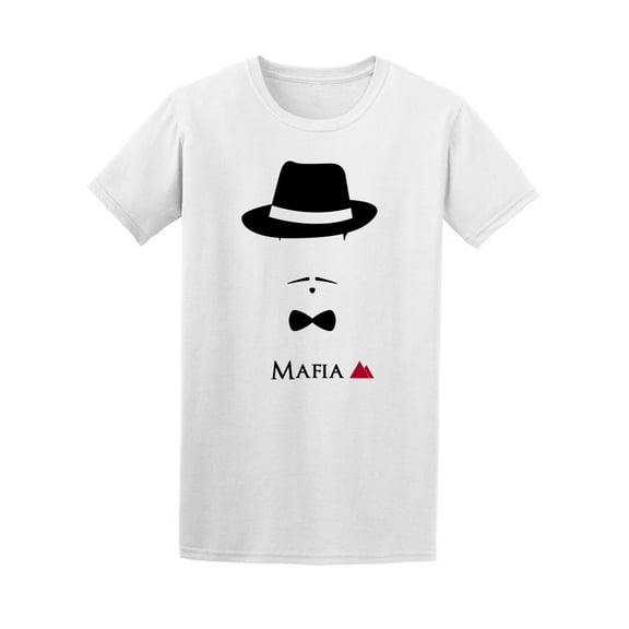 Italian Mafia Gentleman T-Shirt Men -Image by Shutterstock, Male Small