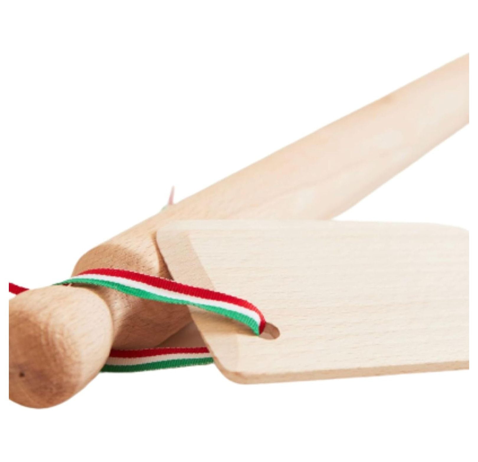 Mattarello In Legno 30cm - Per Pasta, Biscotti, Pizza, Accessorio Da Forno Professionale - Foto 7