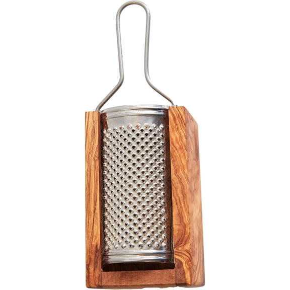 Italian Olivewood Parmesan Cheese Box Grater