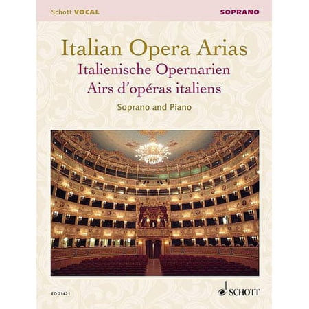 Italian Opera Arias (Various) Soprano (18 Arias)