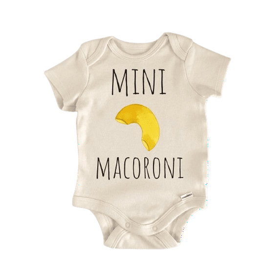 Italian Pasta Macaroni Newborn Baby Bodysuit