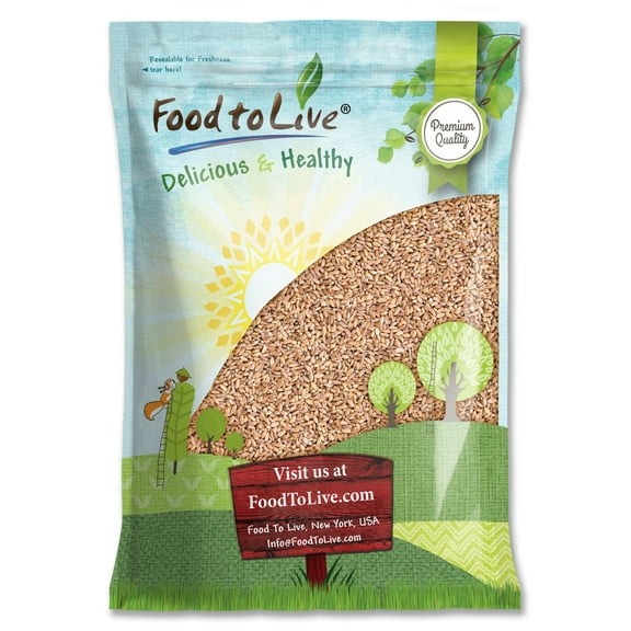 Italian Pearled Farro, 8 Pounds Raw, Vegan, Kosher by Food to Live