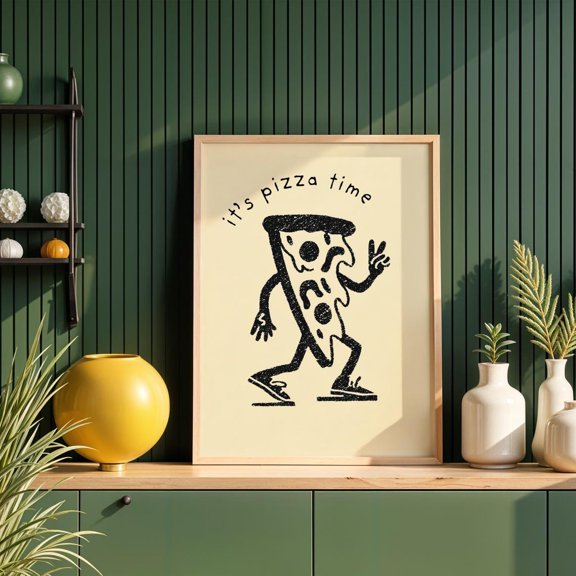 Italian Pizza Kitchen Wall Art Home Decor