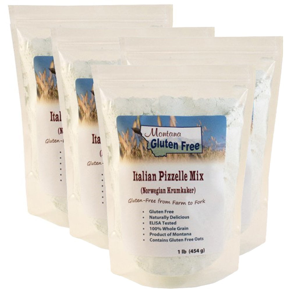 Italian Pizzelle Mix (Nordic Krumkake Mix) 4 Pack