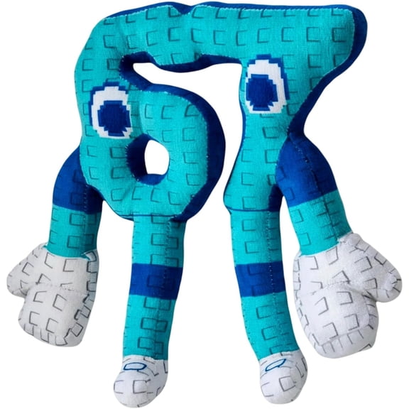 Italian Plushs, Blue Number Shape Plushs Toy for Adults and Teens , Weird Stuff Meme Dolls for Boys Girls Birthday Christmas Funny Gift Ideas, Collectible Display
