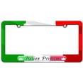 thumbnail image 1 of Italian Princess Italy Flag License Plate Tag Frame, Multiple Colors, 1 of 1