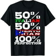 thumbnail image 1 of Italian Puerto Rican Rico Italy Funny Latino T-Shirt, 1 of 3