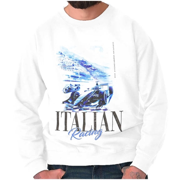 Italian Racing European Championship Men's Crewneck Sweatshirt Brisco Brands S