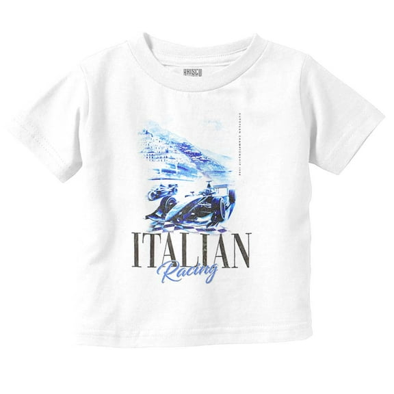 Italian Racing European Championship Youth T Shirt Tee Boys Infant Toddler Brisco Brands 6M