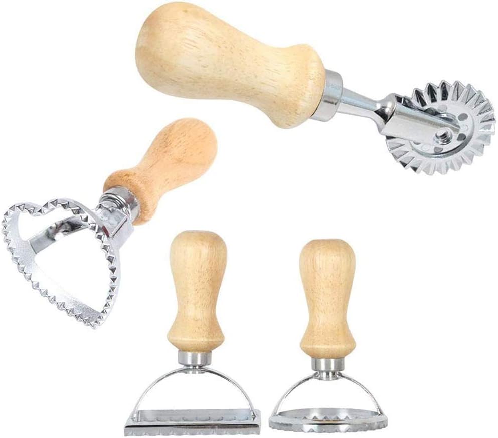 Italian Ravioli Cutter Set Pasta Press Kitchen Attachment Kit Ravioli