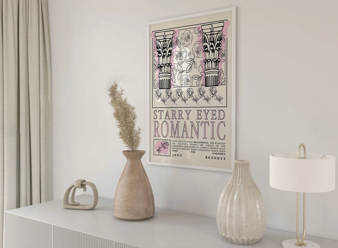 Italian Renaissance Quote Wall Art Print, Victorian Inspired Home Decor ...