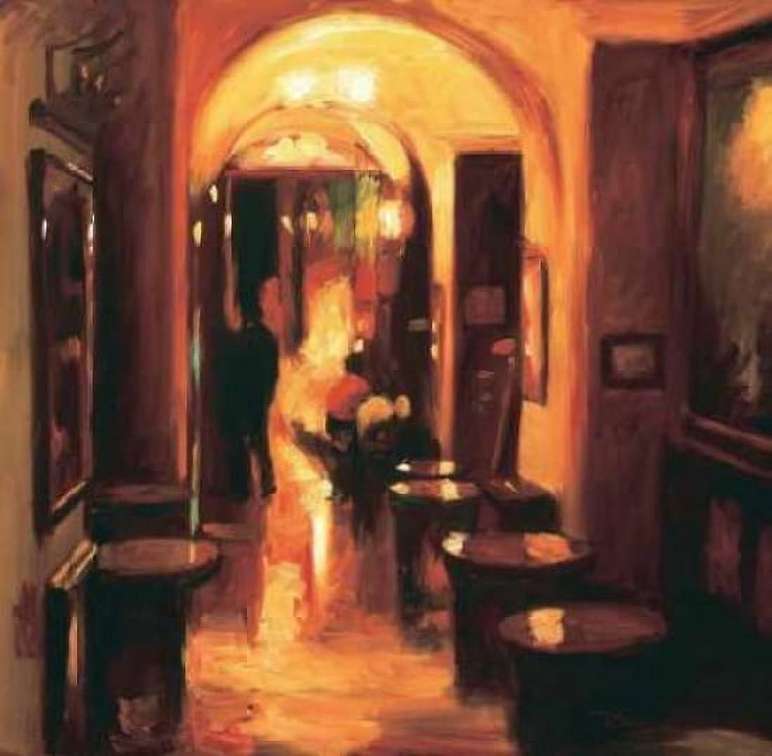 Italian Restaurant Canvas Art - Pam Ingalls (24 x 24)